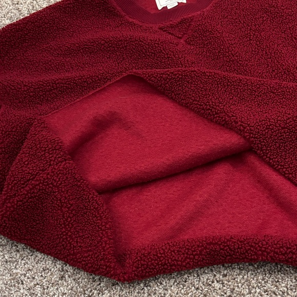 American Eagle Outfitters Burgundy Crewneck Sweater - Picture 5 of 7